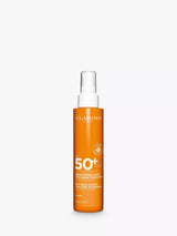 John Lewis Clarins Sun Spray Lotion Very High Protection SPF 50 Adult Sun Cream 150ml- Buy online at McGrocer