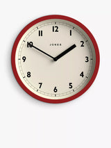 John Lewis Contemporary Round Analogue Wall Clock with Acrylic Case and Glass Lens, 20cm- Buy online at McGrocer