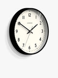 Jones Clocks Jam analogue wall clock 30cm black, UK version