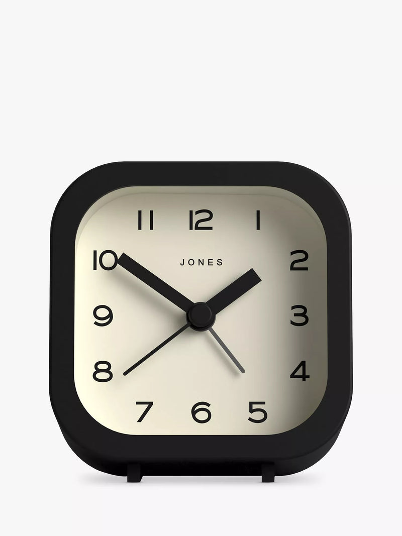 Jones Clocks Bob analogue alarm clock, UK version