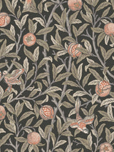 William Morris Hjemme Fugl og Granateple Bakgrunn