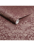 William Morris At Home Strawberry Thief patterned wallpaper 10m roll (British brand)