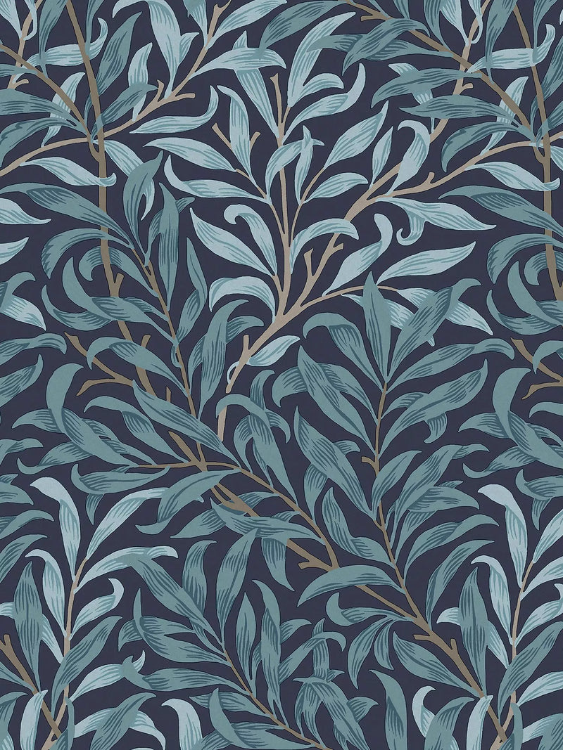 William Morris Willow Bough wallpaper (British brand)