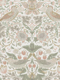 Strawberry Thief Patterned Wallpaper