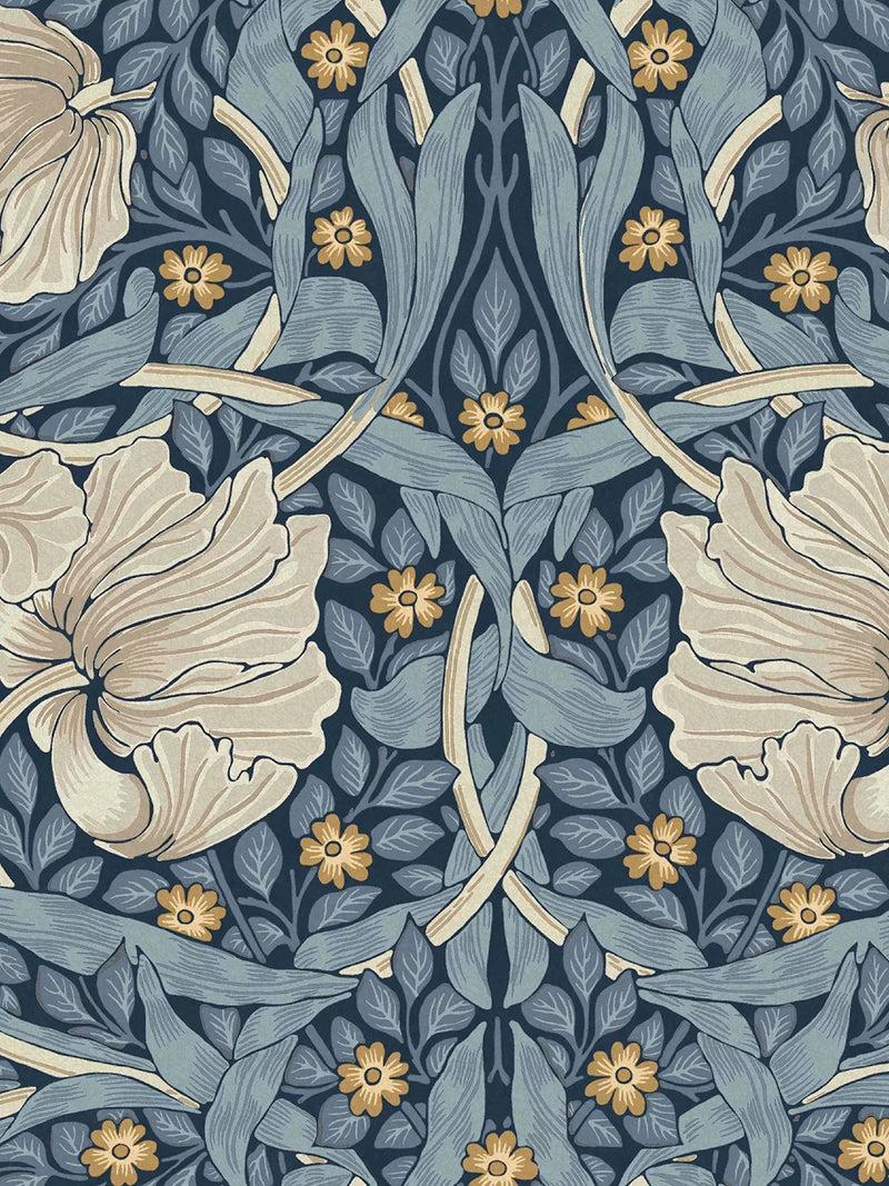 William Morris Pimpernel wallpaper pattern 10m x 52cm (British brand)