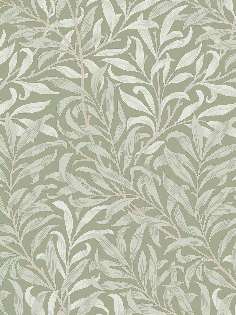 William Morris Willow Bough wallpaper (British brand)