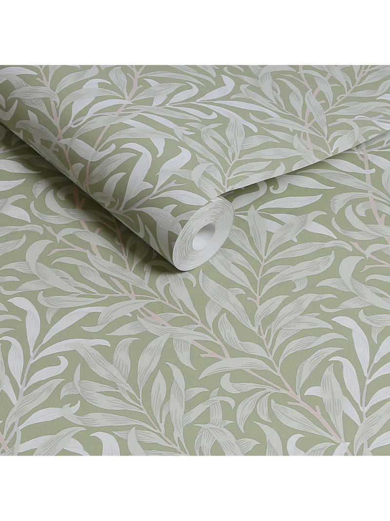 William Morris Willow Bough wallpaper (British brand)