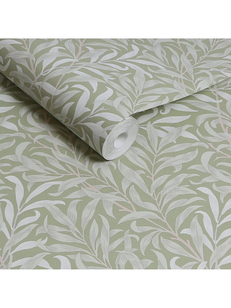 William Morris Willow Bough wallpaper (British brand)