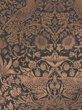 William Morris At Home Strawberry Thief Fibrous Wallpaper - 124235