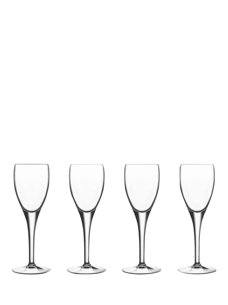 Luigi Bormioli liqueur glasses set of 4 70ml - British product