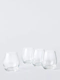 John Lewis Connoisseur clear glass tumblers set of four 400ml, UK version