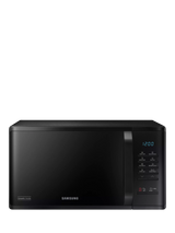 John Lewis Samsung MS23K3513AK Freestanding Microwave with Auto Cook 23L Black- Buy online at McGrocer