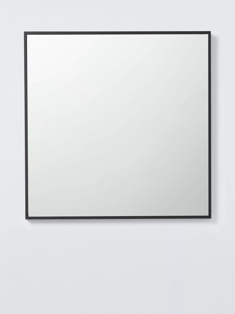 John Lewis square mirror black 55x55cm (British brand)