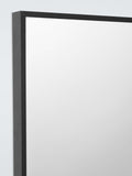 John Lewis square mirror black 55x55cm (British brand)