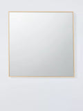 John Lewis wood-effect square wall mirror 55x55cm, UK version