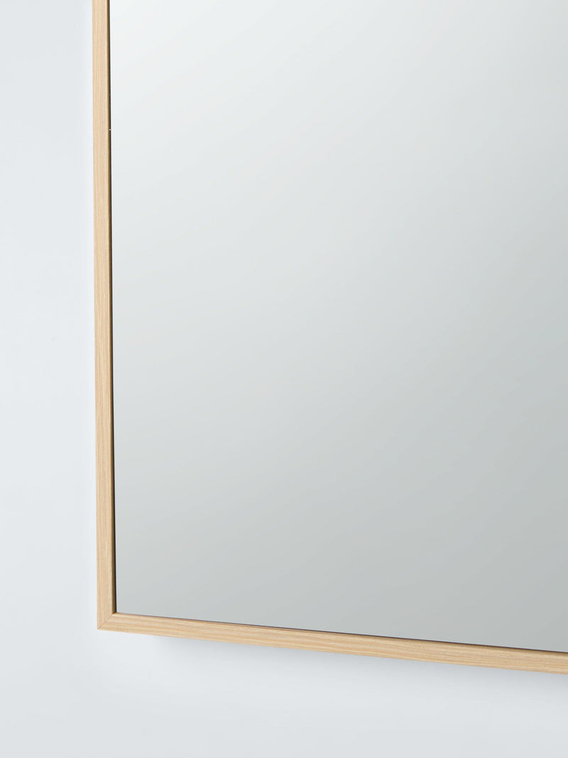 John Lewis wood-effect square wall mirror 55x55cm, UK version