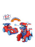 Spidey And His Amazing Friends Spidey-Rex Racer 2-in-1 vehicle toy, UK version