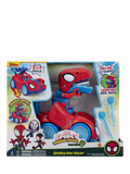 Spidey And His Amazing Friends Spidey-Rex Racer 2-in-1 vehicle toy, UK version