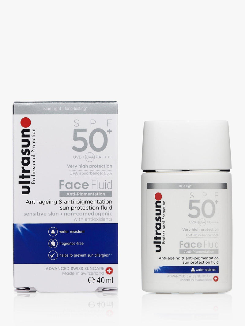 Ultrasun anti-pigmentation face fluid SPF50+ 40ml (British brand)