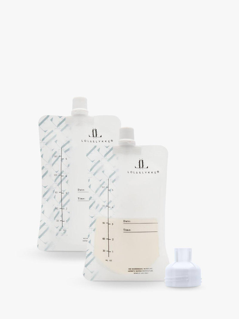 Lola&Lykke breast milk storage bags pack of 30, UK version