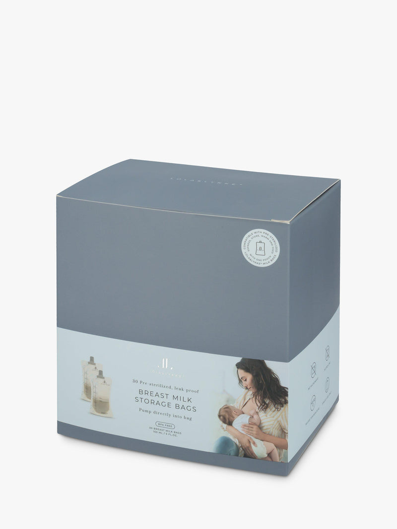 Lola&Lykke breast milk storage bags pack of 30, UK version