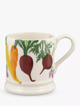 John Lewis Emma Bridgewater Carrots & Beets Half Pint Earthenware Mug 300ml- Buy online at McGrocer