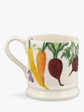 Emma Bridgewater Carrots & Beets Half Pint earthenware mug 300ml - British product