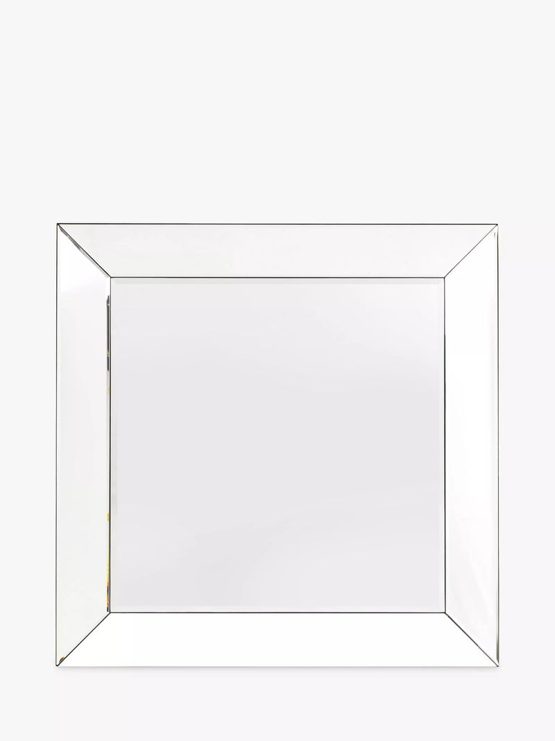Gallery Direct square bevelled wall mirror 90x90cm, UK version