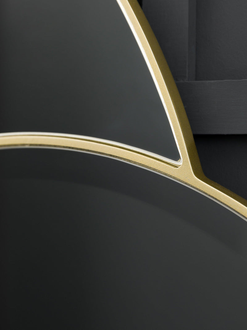 Gallery Direct Lodi wall mirror 90 x 111cm, imported from the UK