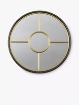 John Lewis Gallery Direct Compton 60cm Round Metal Frame Window Wall Mirror- Buy online at McGrocer