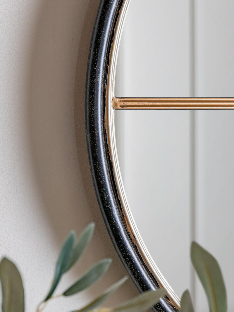 Gallery Direct Compton round wall mirror 60cm - British product