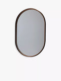 Gallery Direct ellipse bronze wall mirror 90x60cm - British product