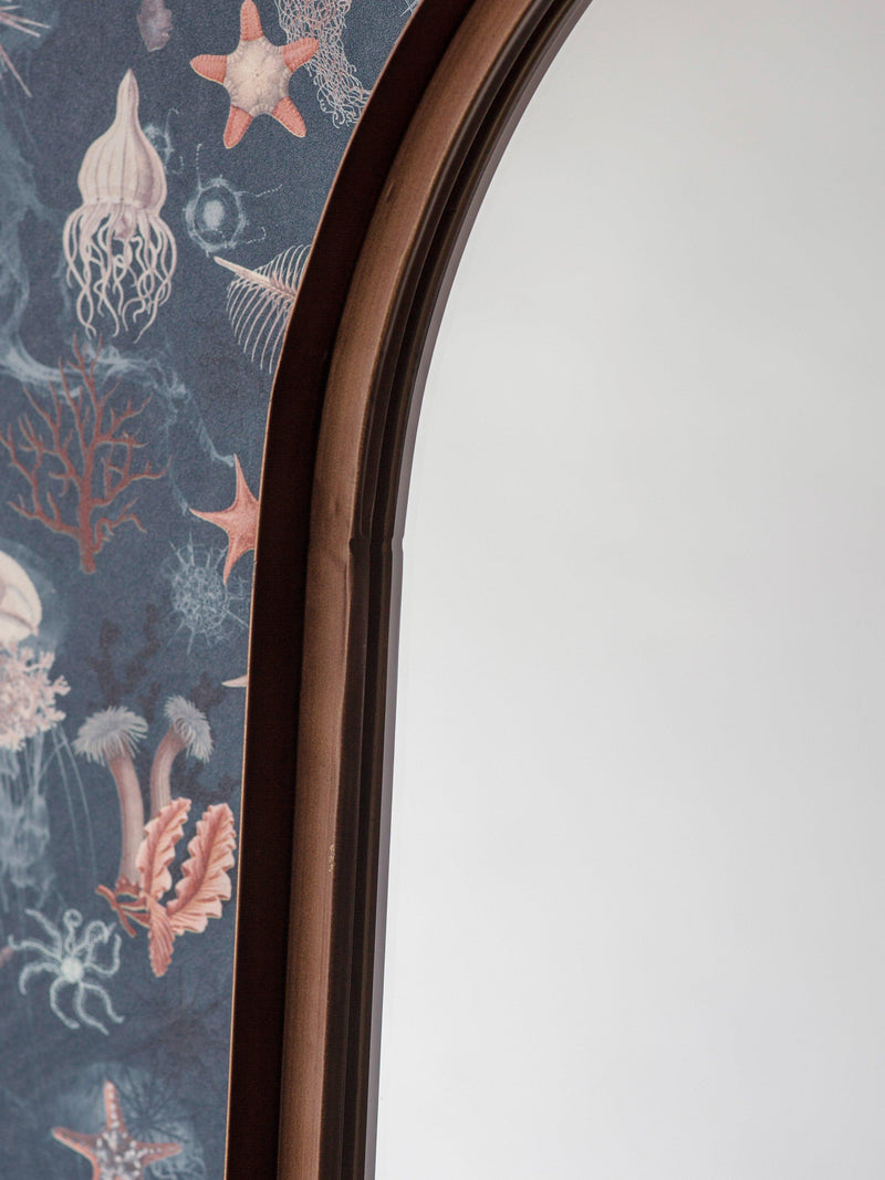 Gallery Direct ellipse bronze wall mirror 90x60cm - British product