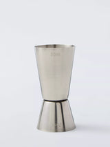 John Lewis Stainless Steel Double Jigger with 25ml/50ml Measures for Cocktails- Buy online at McGrocer