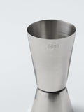 John Lewis double jigger stainless steel 25ml/50ml, UK version