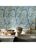 Morris & Co. Honeysuckle & Tulip wallpaper Woad/Thyme - British product