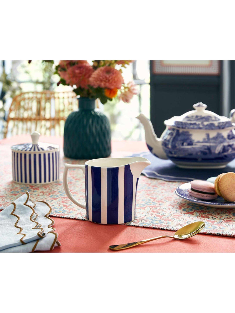 Spode Steccato Bold Stripe milk jug 280ml (British brand)