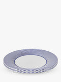 Spode Steccato dinner plates 28cm blue white, imported from the UK