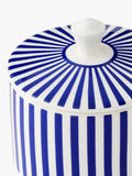 Spode blue earthenware sugar pot 280ml - British product