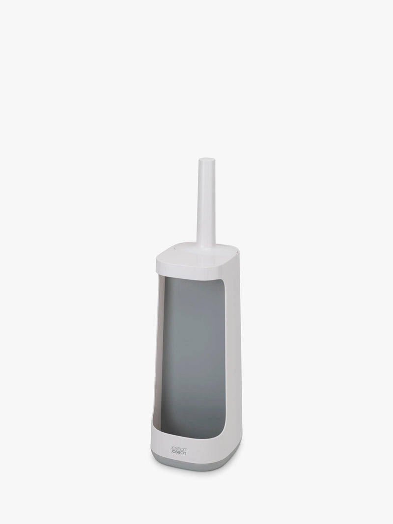 Joseph Joseph flexible toilet brush with storage caddy in grey, UK version