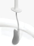 Joseph Joseph flexible toilet brush with storage caddy in grey, UK version