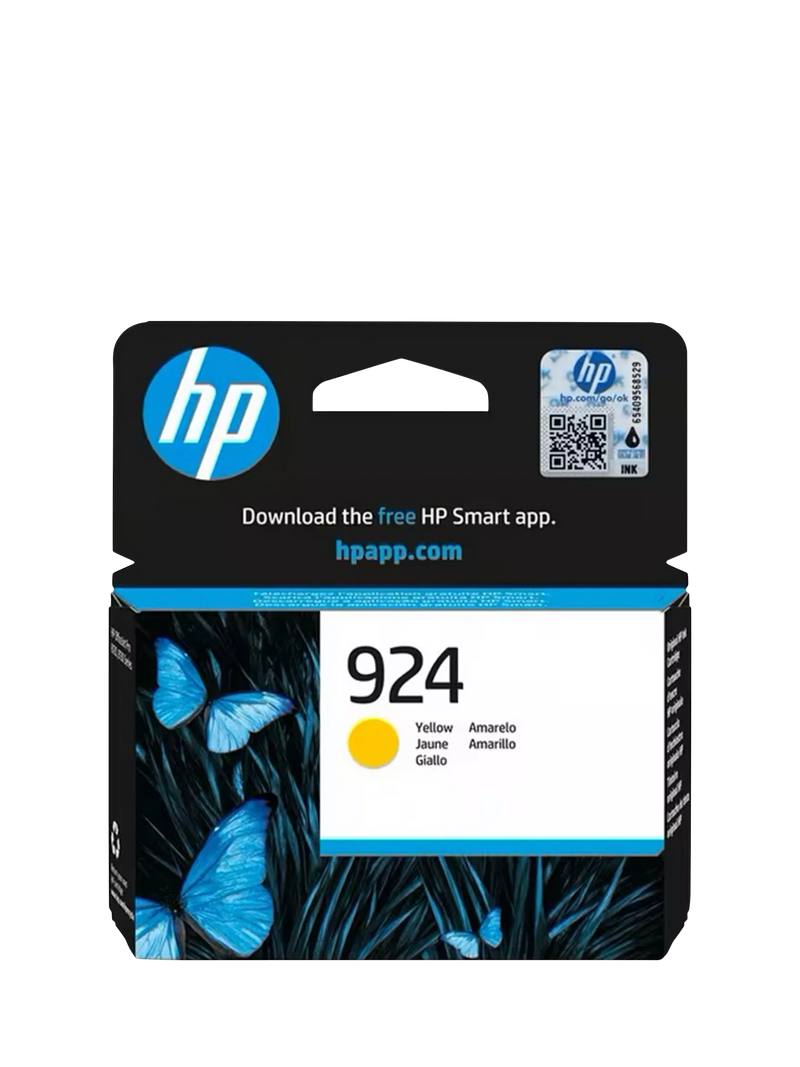 HP 924 Yellow Original Ink Cartridge 400 pages (British brand)