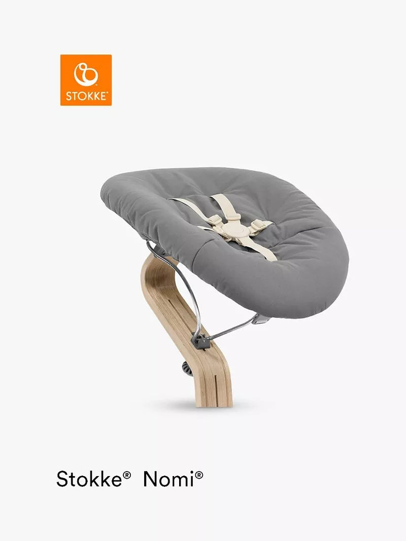 Stokke grey sand adjustable newborn seat set (British brand)