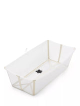 John Lewis Stokke Flexi Bath X-Large Baby Bath, Sandy Beige- Buy online at McGrocer