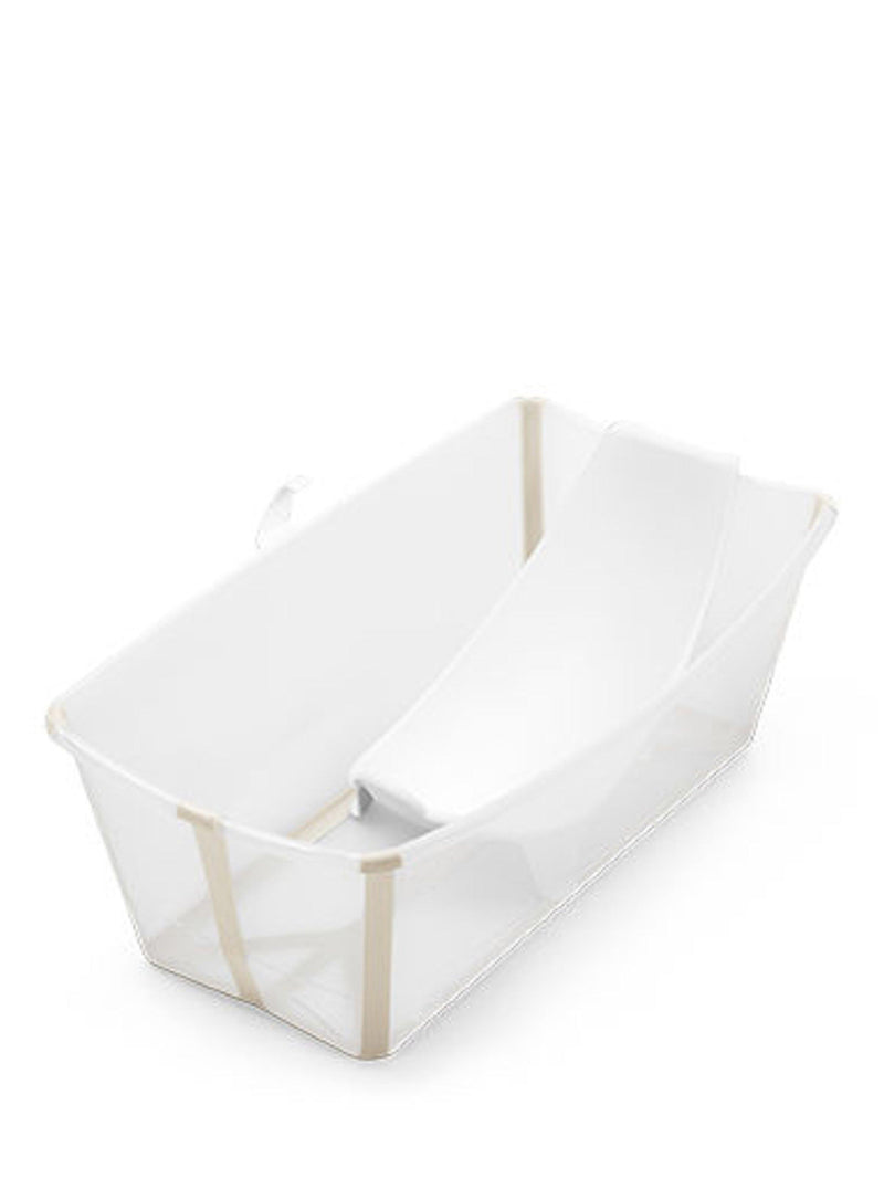 Stokke Flexi Bath baby bath with newborn support bundle (British brand)