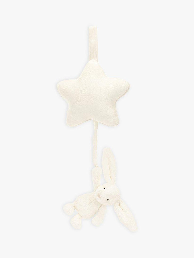 Jellycat Bashful Bunny Musical Pull Soft Toy, UK version