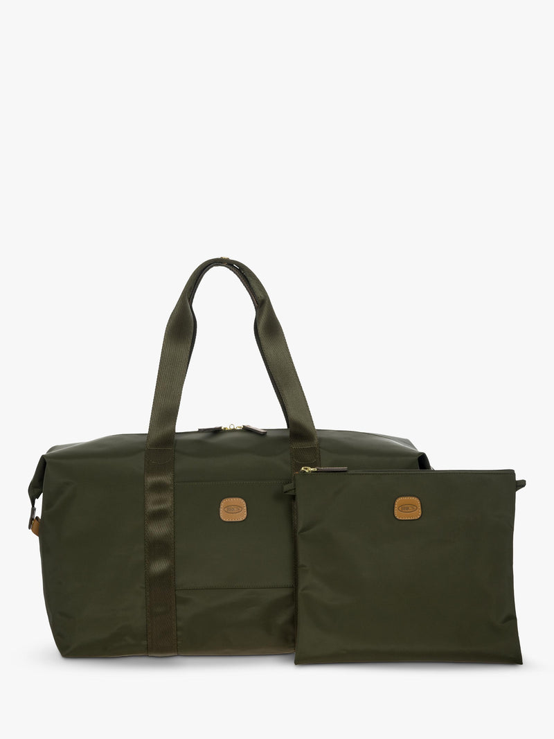 Bric's X-Collection 2-in-1 mittelgroße faltbare Reisetasche 23L - Britisches Produkt