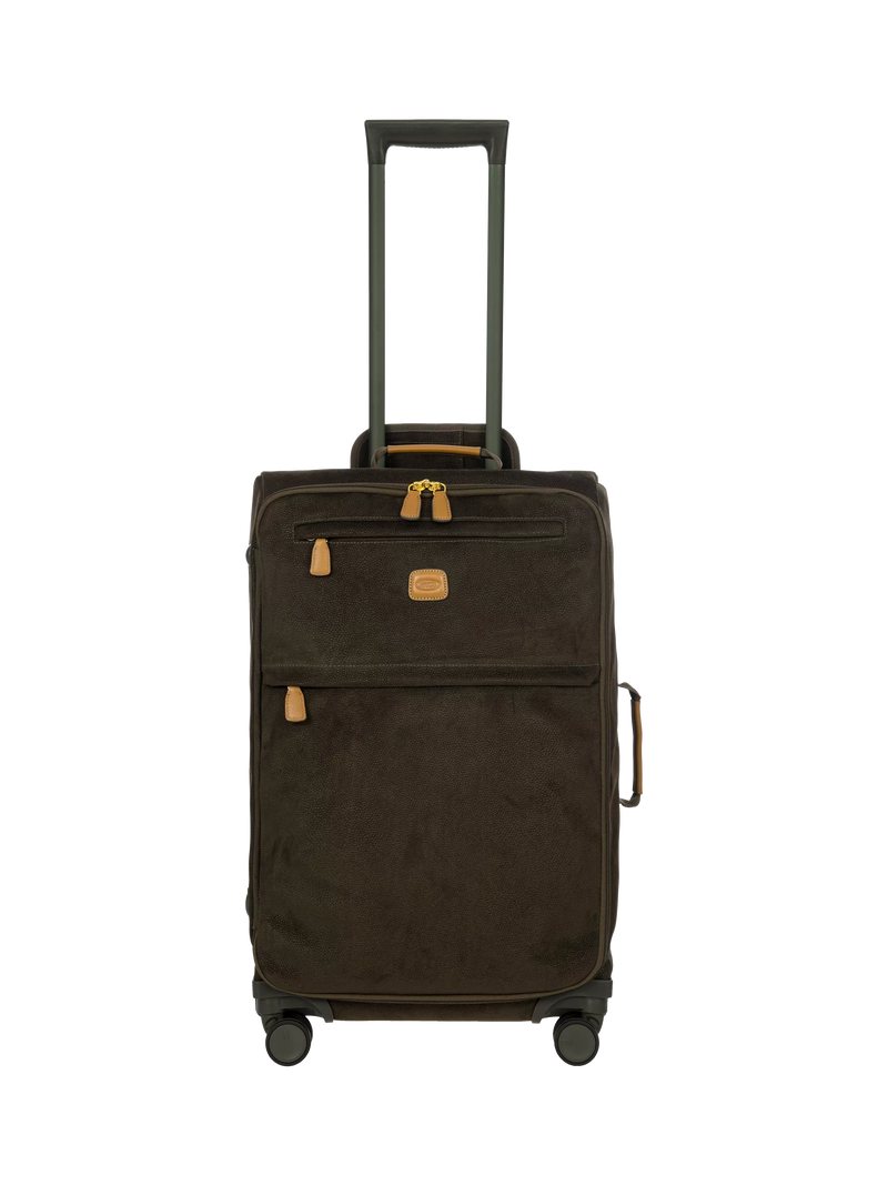 Bric's Life 71cm 4-Wheel Faux Suede Trolley Suitcase