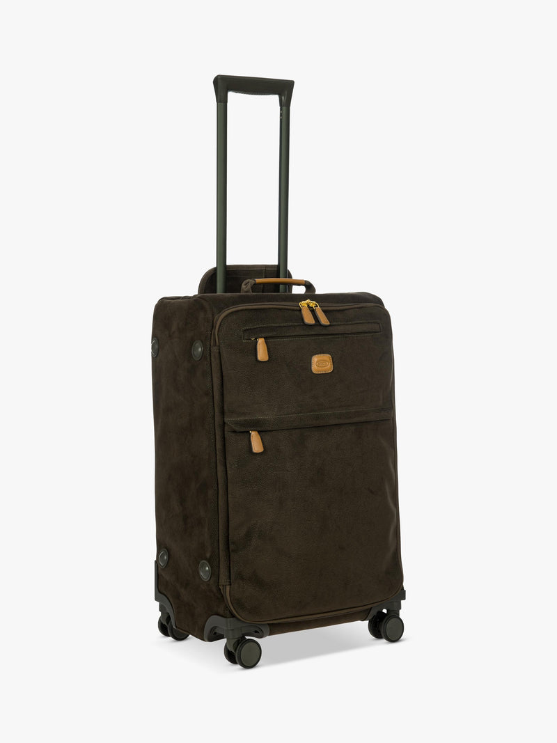 Bric's trolley suitcase faux suede 71cm, imported from the UK