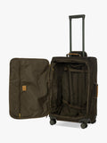 Bric's trolley suitcase faux suede 71cm, imported from the UK